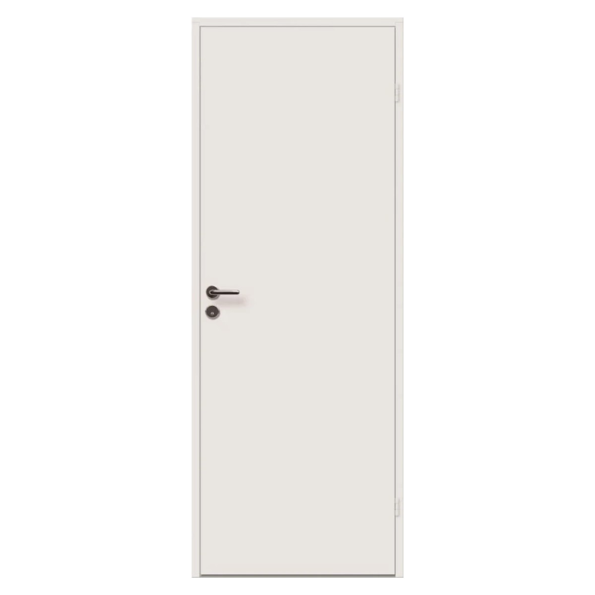 Jeldwen Easy 62.5x204 cm, Baltas, gluds iekšdurvju komplekts ar pārfalci